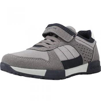 Zapatillas Geox Alfier M - Deportivas de Piel con Cierre Velcro, Confort Máximo, Envío Gratis
