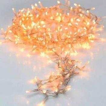 Guirnalda de Luces Micro Cluster 400 LED IP44 Luz Cálida Transparente 8 m