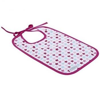 Little Dutch 3562 Bavoir XL Mixed stars Rose Taille : 43 cm