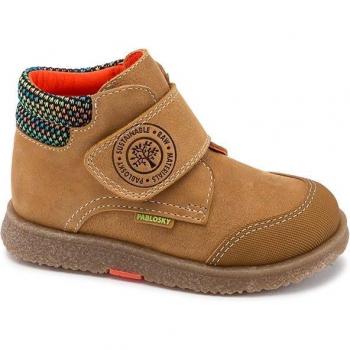 Botines de Niño Pablosky de Piel Beige 506781