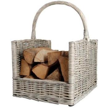 Fallen Fruits - Cesta para Troncos de Madera, Gris