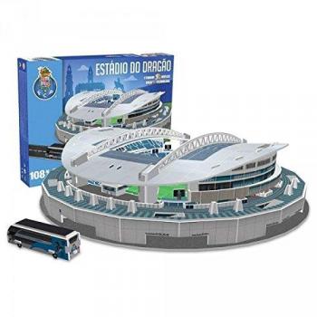 Dispersa- Nanostad, Puzzle 3D Estadio O Drag„o Original de Porto, Multicolor, única