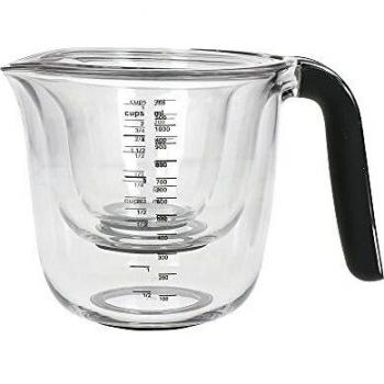 KitchenAid Juego de 3 Jarras Medidoras - Negro
