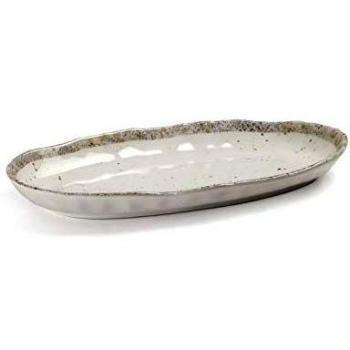 LACOR 63863 - Fuente oval de melamina libre de BPA, 25'4x13x2'9 cm