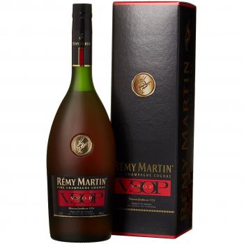 Cognac Remy Martin VSOP, 40% ABV, 1L Bottle