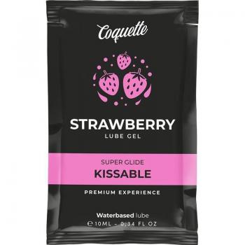 Coquette Chic Desire Pocket Lubricante Kissable Base Agua Sabor Fresa 10 ml