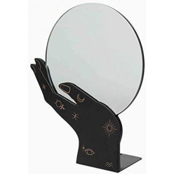 Doiy Espejo de Mesa Espejo psíquico, Espejo de Maquillaje en diseño de Mano