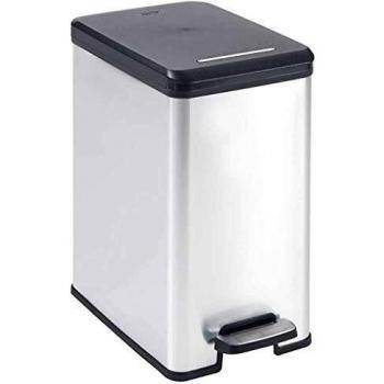 Cubo de basura Curver Gris Plástico 25 L