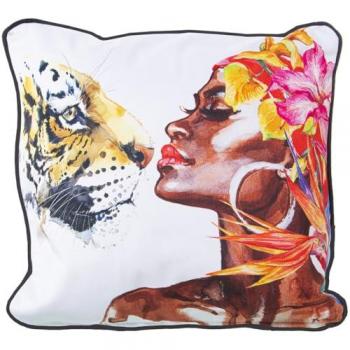 Cojín Venecia Multicolor Textil 45 x 45 cm