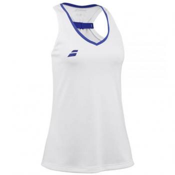 Camiseta de tirantes Babolat Play para mujeres - Blanco