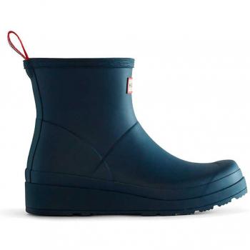 Hunter Women's Original Play Short Waterproof Wellington Boots - Valtameri Blue, Size 4