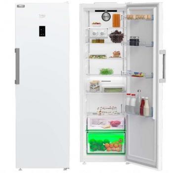 Frigorífico 1 Puerta Beko B3RMLNE444HW No Frost Clase E 186.5 x 59.7 x 70.9 cm Display Reversible Luz LED Blanco AeroFlow HarvestFresh Independiente