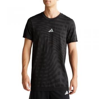 Camiseta de Entrenamiento para Hombre Gym+ Seamless Negra M