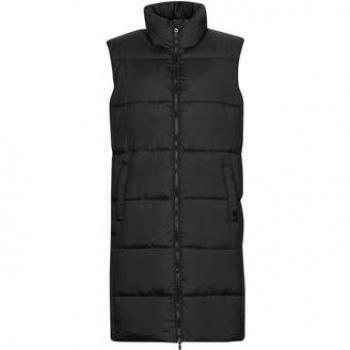 Chaleco Largo Acolchado Superdry para Mujer en Negro