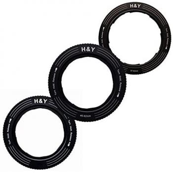 H&Y Adjustable Filter Holder Set 37-49mm, 46-62mm, 67-82mm