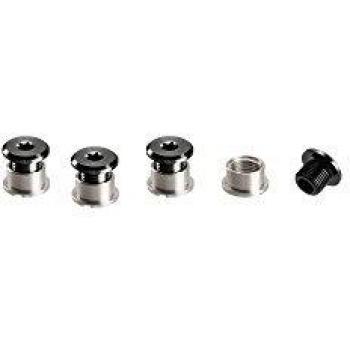 E13 Kit de 4 juegos de tornillo para Mono bandeja, negro, 6 mm