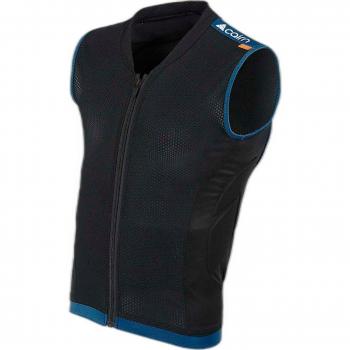 Cairn Chaleco Protector Proride D3o® J - Chaleco de protección para niños, modelo junior, talla 10-12, color azul, con tecnología D3o para absorción de impactos