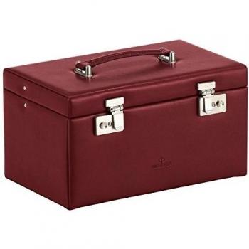 Windrose Merino Charmbox Caja para joyas joyero 30 cm hellrot