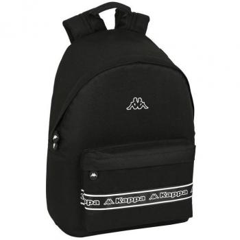 Mochila para Portátil 14.1 Kappa Basics Negro 31x41x16cm