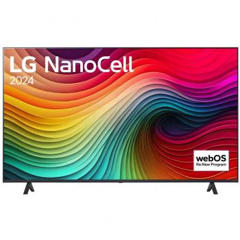 LG NanoCell NANO81 65NANO81T3A Televisor 4K Ultra HD Smart TV de 165,1 cm (65) con tecnología HDR, HDR10, Direct-LED y conectividad Wifi en color azul