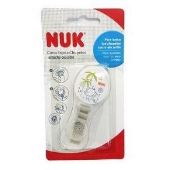 CINTA SUJETA CHUPETES NUK COL 2020 1 UNIDAD