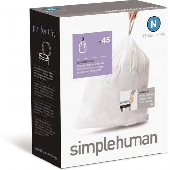 Simplehuman CW0223 N - Bolsas de basura ajustables
