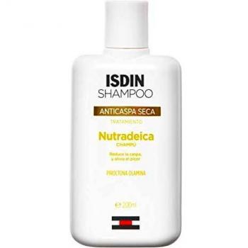 Isdin Nutradeica Champú Anticaspa Seca, Reduce la caspa y Alivia el Picor del Cuero Cabelludo 1 x 200ml