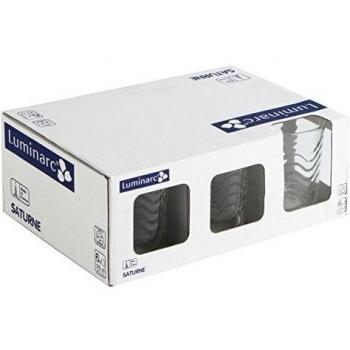 Luminarc Saturne - Estuche de 6 vasos bajos, 25 cl