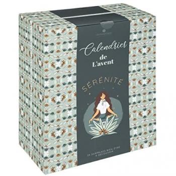 Calendario de Adviento Spa Atmosphera - Caja regalo con productos de vidrio, cera e incienso