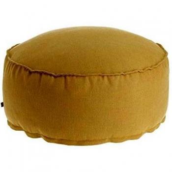 Kave Home - Puf Maelina Ø 70 cm Mostaza