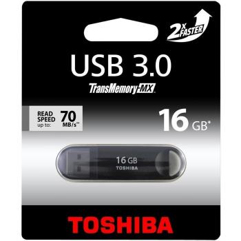 Toshiba TransMemory-MX - Memoria USB de 16 GB, negro