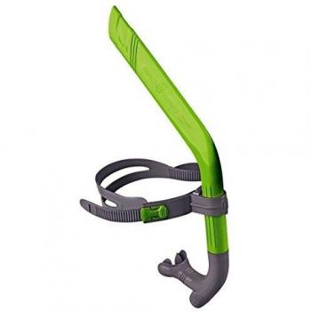 Tubo de Snorkel Frontal Pro Junior Mad Wave Verde/Gris