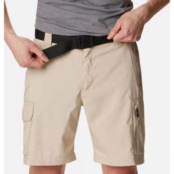 Pantalón corto de utilidad Columbia Silver Ridge para hombre color fósil antiguo