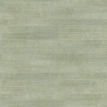 Rasch Club Non-Woven Wallpaper, Leather Look with Striped Color Accent, Light Resistant and Washable, Green 0.53 x 10.05 m