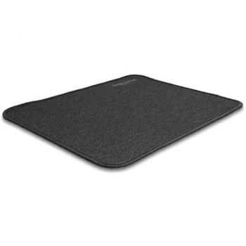 Alfombrilla de ratón antideslizante negra con glitter 300 x 245 mm