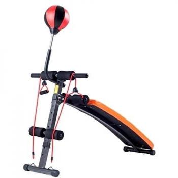 Fitness House FHAB_02 - Banco abdominal con punching ball