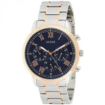 Guess Men's Analogue Quartz Watch with Stainless Steel Strap W1309G4