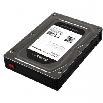 StarTech.com Caja Adaptador de Disco Duro o SSD SATA de 2,5 de hasta 12,5mm de Altura para Bahía de 3,5