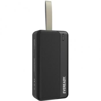 Powerbank Eveready Energizer 30000 mAh, 111 Wh, 2x USB-A, Negro