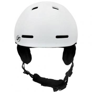 Casco de Esquí y Snowboard Hysteresis H-Shock - Interior Hipoalergénico, Desmontable y Lavable, Color Blanco, Talla S (53-55 cm)