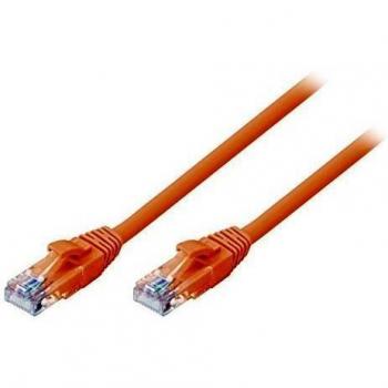 Lindy 0.5m Cat.6 U/UTP Snagless Gigabit Network Cable, Orange