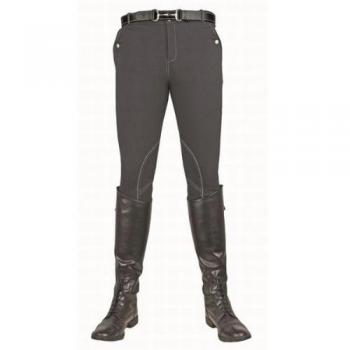 HKM Vera Classic-Alos 9100 - Pantalones de equitación para Hombre, Talla 46, Color Negro, Talla 46