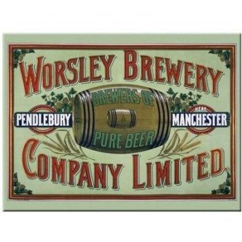 Imán con diseño de - Worsley Brewery