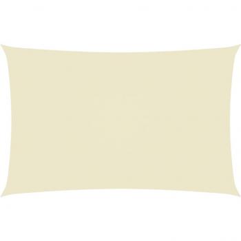 Sombrilla Oxford Rectangular 2x5 m Crema