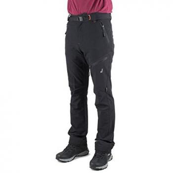 Pantalones de Montaña Joluvi Aosta Negros para Hombre Medianos