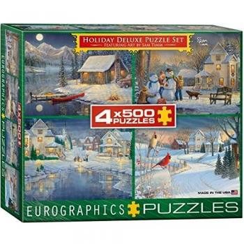 Eurographics 8904-0982 Holiday Deluxe Set by Sam Timm Puzzle