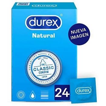 Durex Natural Plus Rubber Latex 24 Condoms