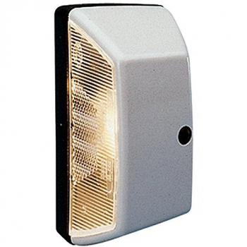 Luz de Matrícula HELLA 2KA 003 389-001 - Halógena - 6/12/24V - Conexión a Tornillo - ECE/SAE