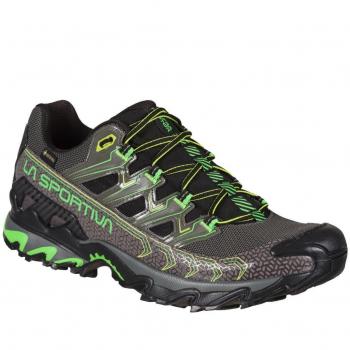 La Sportiva Ultra Raptor II GTX Hombre Zapatillas de Senderismo Metal Flash Green Talla 43.5 Impermeables