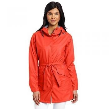 Helly Hansen W Kirkwall Rain - Chaqueta para Mujer, Color Rojo, Talla XS